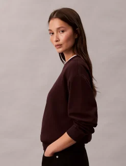 Calvin Klein Lässiges Sweatshirt aus French Terry^Damen Sweatshirts & Hoodies