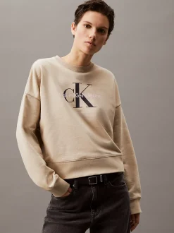 Calvin Klein Lässiges Sweatshirt aus French Terry^Damen Sweatshirts & Hoodies