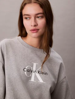 Calvin Klein Lässiges Sweatshirt aus French Terry^Damen Sweatshirts & Hoodies