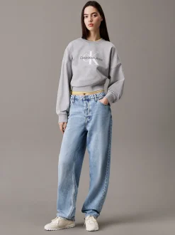 Calvin Klein Lässiges Sweatshirt aus French Terry^Damen Sweatshirts & Hoodies