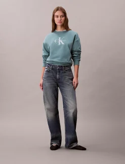 Calvin Klein Lässiges Sweatshirt aus French Terry^Damen Sweatshirts & Hoodies