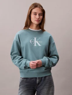 Calvin Klein Lässiges Sweatshirt aus French Terry^Damen Sweatshirts & Hoodies