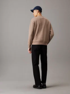 Calvin Klein Lässiges Sweatshirt aus Frottee-Modal^Herren Hoodies & Sweatshirts