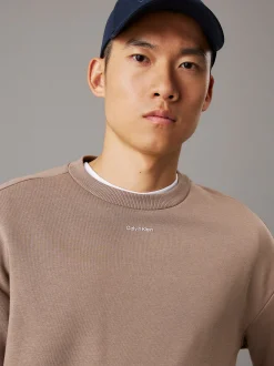 Calvin Klein Lässiges Sweatshirt aus Frottee-Modal^Herren Hoodies & Sweatshirts