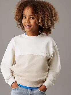 Calvin Klein Lässiges Sweatshirt im Blockfarben-Design^Kinder Hoodies & Pullover|Kleidung