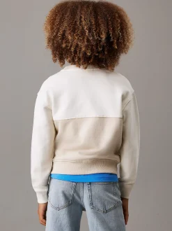 Calvin Klein Lässiges Sweatshirt im Blockfarben-Design^Kinder Hoodies & Pullover|Kleidung
