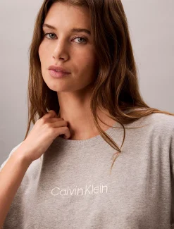 Calvin Klein Lässiges T-Shirt - Cotton Stretch Lounge^Damen Nachtwäsche & Loungewear