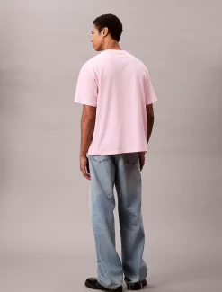 Calvin Klein Lässiges T-Shirt mit Logo^Herren T-shirts