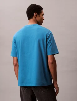 Calvin Klein Lässiges T-Shirt mit Logo^Herren T-shirts