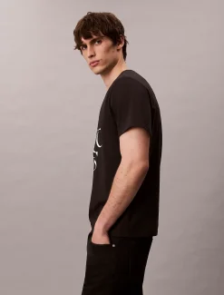 Calvin Klein Lässiges T-Shirt mit Flagship-Cities-Grafik^Herren T-shirts