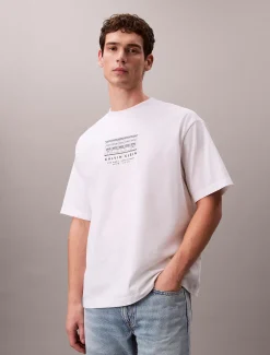 Calvin Klein Lässiges T-Shirt mit Grafik^Herren T-shirts
