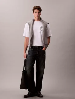 Calvin Klein Lässiges T-Shirt mit Grafik^Herren T-shirts