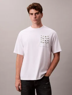 Calvin Klein Lässiges T-Shirt mit Grafik^Herren T-shirts