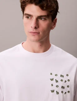 Calvin Klein Lässiges T-Shirt mit Grafik^Herren T-shirts