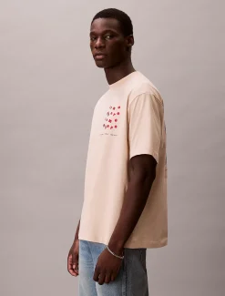 Calvin Klein Lässiges T-Shirt mit Grafik^Herren T-shirts