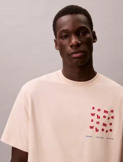 Calvin Klein Lässiges T-Shirt mit Grafik^Herren T-shirts