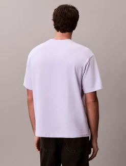 Calvin Klein Lässiges T-Shirt mit Logo-Applikation^Herren T-shirts