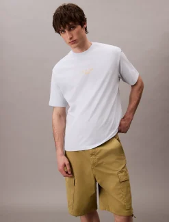 Calvin Klein Lässiges T-Shirt mit Logo-Grafik^Herren T-shirts