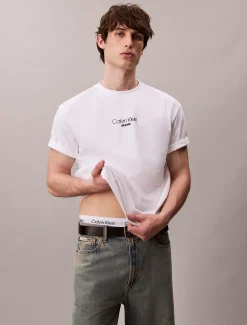 Calvin Klein Lässiges T-Shirt mit Logo-Grafik^Herren T-shirts