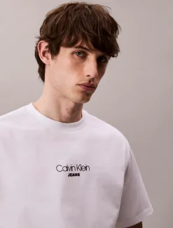 Calvin Klein Lässiges T-Shirt mit Logo-Grafik^Herren T-shirts