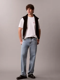 Calvin Klein Lässiges T-Shirt mit Matchbox-Logo-Grafik^Herren T-shirts