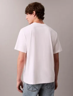 Calvin Klein Lässiges T-Shirt mit Matchbox-Logo-Grafik^Herren T-shirts