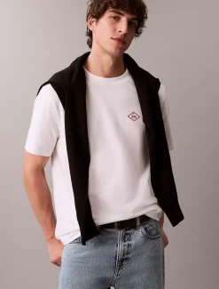 Calvin Klein Lässiges T-Shirt mit Matchbox-Logo-Grafik^Herren T-shirts