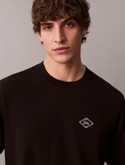 Calvin Klein Lässiges T-Shirt mit Matchbox-Logo-Grafik^Herren T-shirts