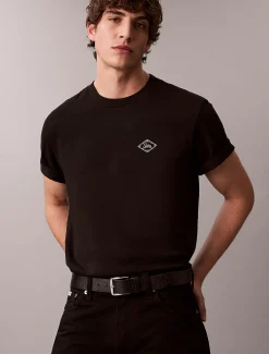 Calvin Klein Lässiges T-Shirt mit Matchbox-Logo-Grafik^Herren T-shirts