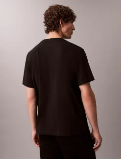 Calvin Klein Lässiges T-Shirt mit Matchbox-Logo-Grafik^Herren T-shirts