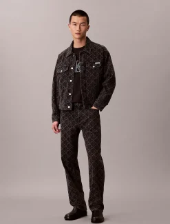 Calvin Klein Lässiges T-Shirt mit Monologo-Grafik^Herren T-shirts