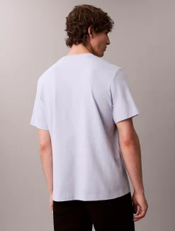 Calvin Klein Lässiges T-Shirt mit Schriftzug-Logo-Grafik^Herren T-shirts
