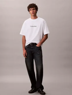 Calvin Klein Lässiges T-Shirt mit Standardlogo^Herren T-shirts