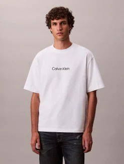 Calvin Klein Lässiges T-Shirt mit Standardlogo^Herren T-shirts