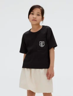 Calvin Klein Lässiges T-Shirt mit Tasche^Kinder T-shirts & Tops|Kleidung