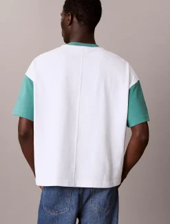 Calvin Klein Lässiges Varsity-Logo-T-Shirt^Herren T-shirts