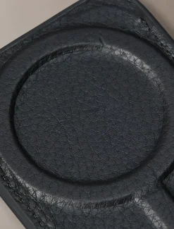 Calvin Klein Magnetisches RFID-Kartenetui mit Handyhalterung aus Leder^Herren Geldbörsen & Kartenetuis