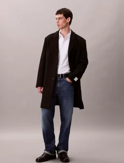 Calvin Klein Mantel aus Wollgemisch^Herren Mäntel