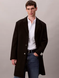 Calvin Klein Mantel aus Wollgemisch^Herren Mäntel