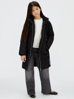 Calvin Klein Mantel mit Gürtel^Kinder Jacken & MäntelFrisch Eingetroffen|Kleidung