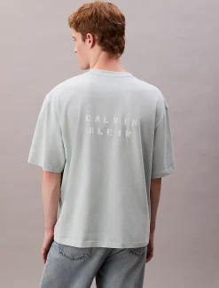 Calvin Klein Marc Hundley Pride Love Is A Dance Floor lässiges T-Shirt mit grafischem Print^Herren T-shirts