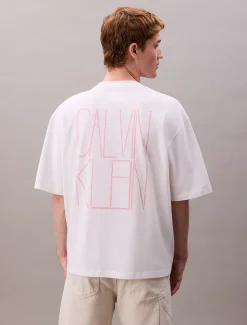 Calvin Klein Marc Hundley Pride Lovers lässiges T-Shirt mit grafischem Print^Herren T-shirts