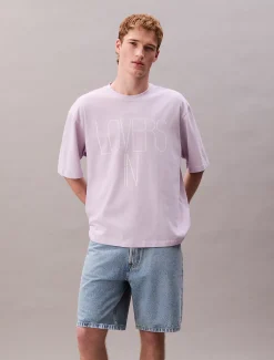 Calvin Klein Marc Hundley Pride Lovers lässiges T-Shirt mit grafischem Print^Herren T-shirts