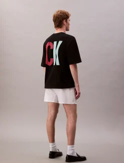 Calvin Klein Marc Hundley Pride Viva Love lässiges T-Shirt mit grafischem Print^Herren T-shirts