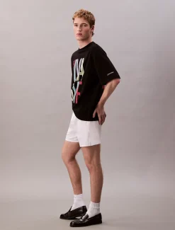 Calvin Klein Marc Hundley Pride Viva Love lässiges T-Shirt mit grafischem Print^Herren T-shirts