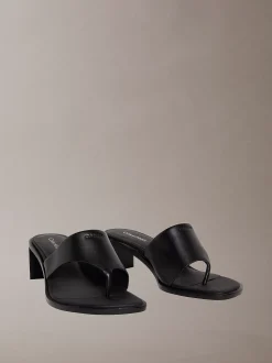 Calvin Klein Marghe - Zehentrenner-Sandalen mit Absatz^Damen SandalenFrisch Eingetroffen