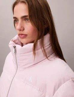 Calvin Klein Matt glänzende Steppjacke^Damen JackenFrisch Eingetroffen