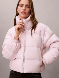 Calvin Klein Matt glänzende Steppjacke^Damen JackenFrisch Eingetroffen