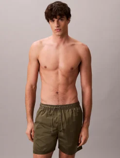 Calvin Klein Medium Badeshorts mit Tunnelzug - CK Tech^Herren BademodeFrisch Eingetroffen