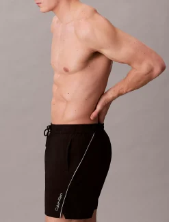 Calvin Klein Medium Badeshorts mit Tunnelzug - CK Tech^Herren BademodeFrisch Eingetroffen
